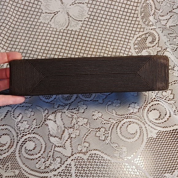 Vintage Normandie hand bag chocolate brown 5503 - Picture 8 of 12